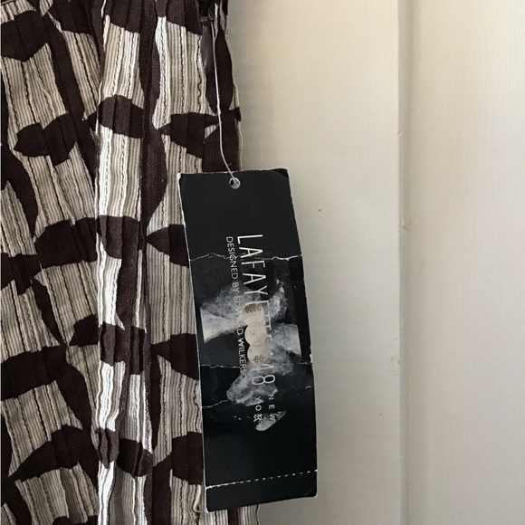 NWT Lafayette 148 New York Silk Blend Skirt - Picture 3 of 9